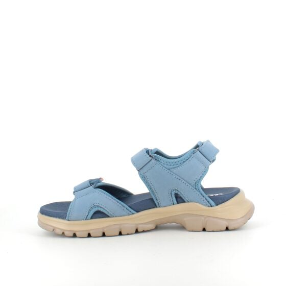 Blå Green Comfort sandal for deg som går og står mange timer