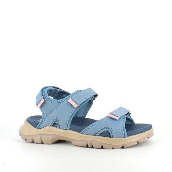 Blå Green Comfort sandal for deg som går og står mange timer