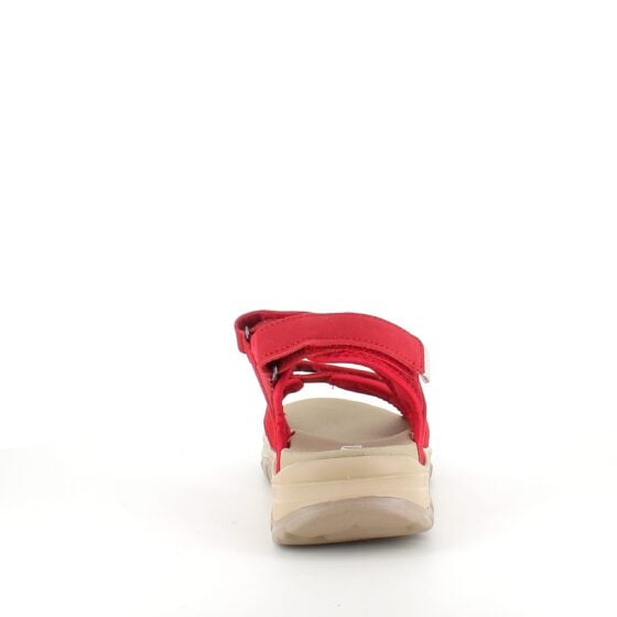 Rød Green Comfort sandal for deg som går og står mange timer