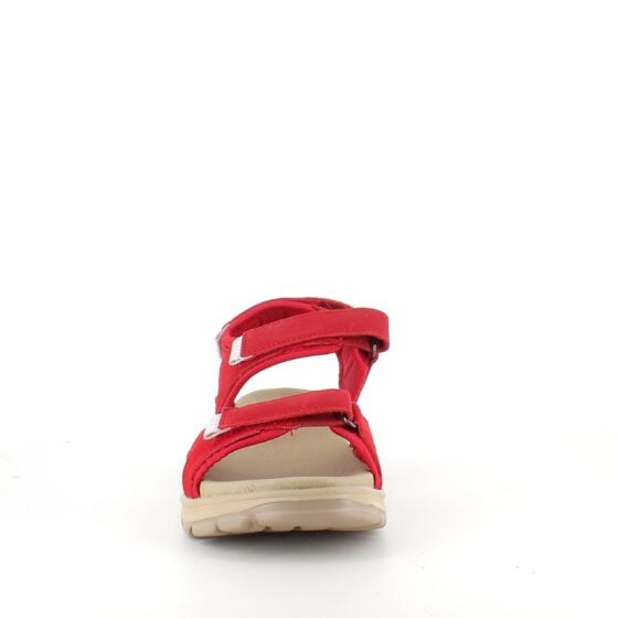 Rød Green Comfort sandal for deg som går og står mange timer