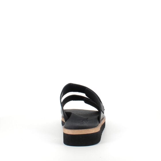 Svart Green Comfort biosandal med god svangstøtte