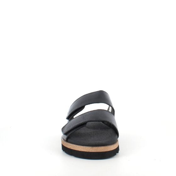 Svart Green Comfort biosandal med god svangstøtte