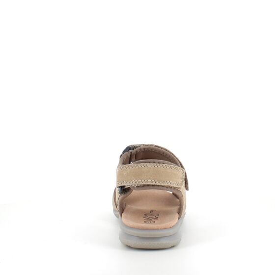 Beige og grå sporty sandal – komfort, støtte og et naturlig utseende i ett