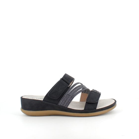 Komfortsandal med elastikkremmer – fleksibel komfort og moderne design
