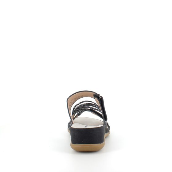Komfortsandal med elastikkremmer – fleksibel komfort og moderne design