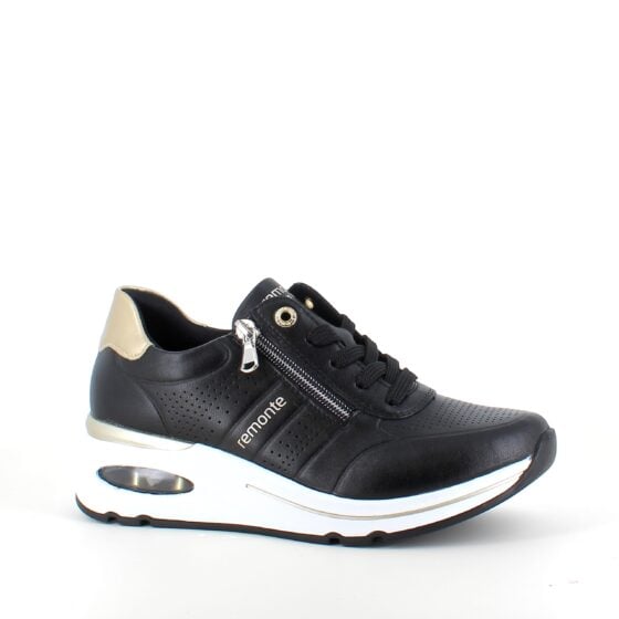 Komfortable sneakers fra Remonte med mye fotbuestøtte