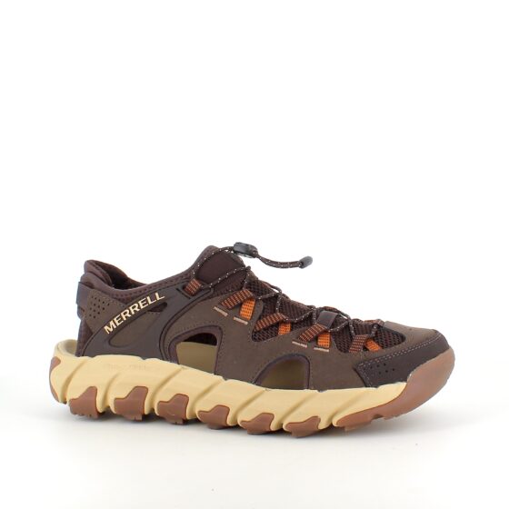Merrell herresandal, lukket modell, god bredde.