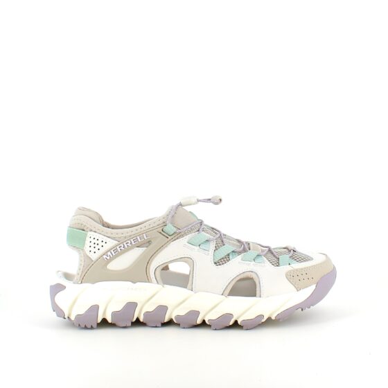 Merrell damesandal, lukket modell, god bredde.