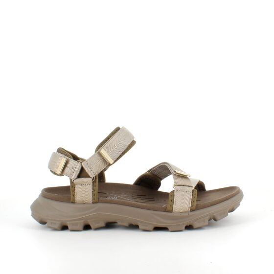 Grønn Woden sandal med god buestøtte