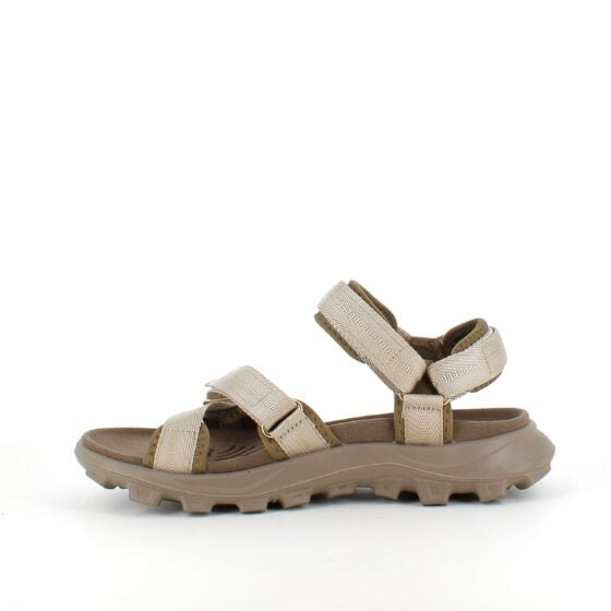 Grønn Woden sandal med god buestøtte