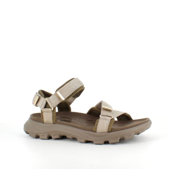 Grønn Woden sandal med god buestøtte