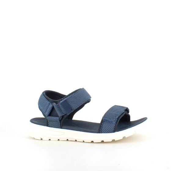 Cruz blå lett sandal med brede remmer
