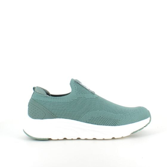 Grønn slip on sko fra Cruz med god bredde