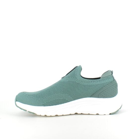 Grønn slip on sko fra Cruz med god bredde