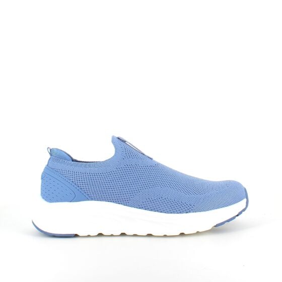 Blå slip-on sko fra Cruz med god bredde