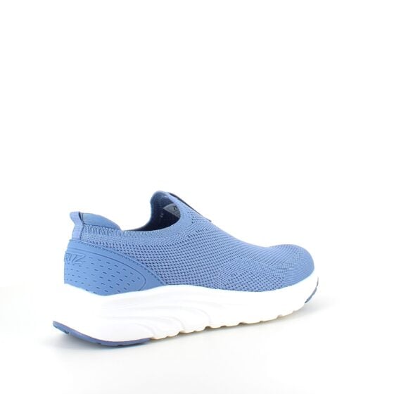 Blå slip-on sko fra Cruz med god bredde