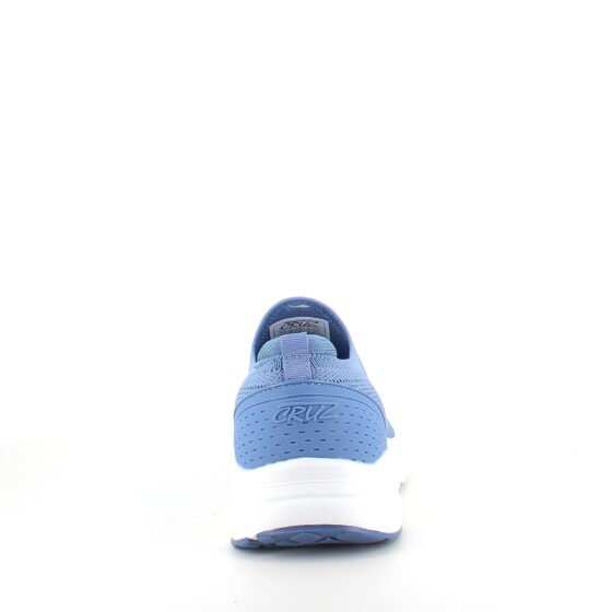 Blå slip-on sko fra Cruz med god bredde