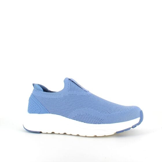 Blå slip-on sko fra Cruz med god bredde