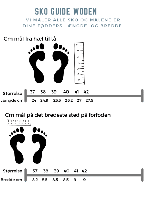 Woden sneakers med støttende buer og komfort