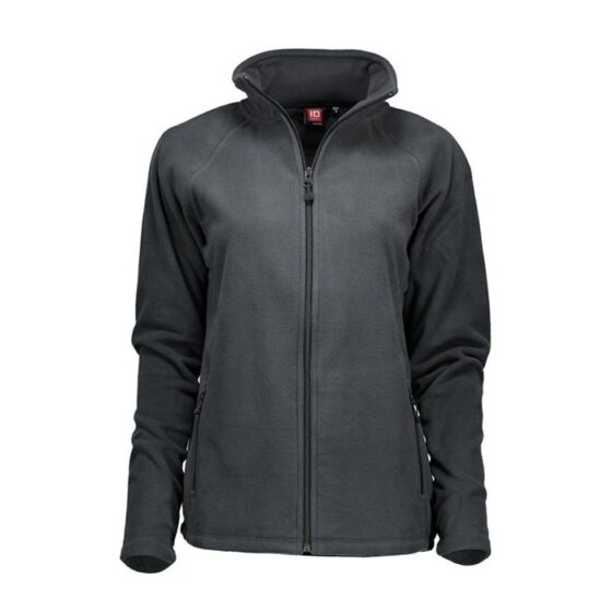 Nybo Grå Dame Skjorter & Outdoort Microfleece Cardigan, Antipilling, Elastikk, Figursydd