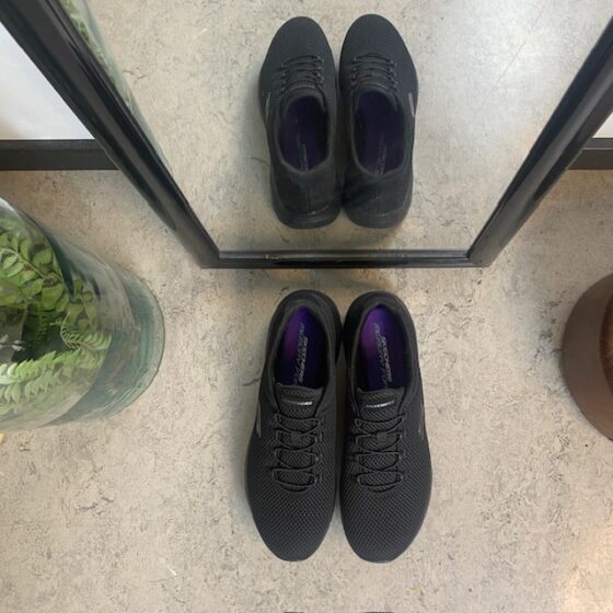 Skechers lettvektssko med Memory Foam