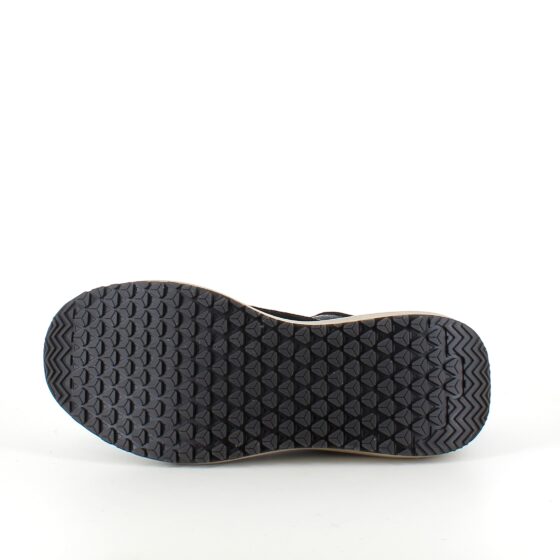 Svart Green Comfort sko med dobbel lukking