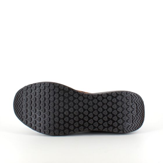 Green Comfort sko med leopardmønster og dobbel lukking