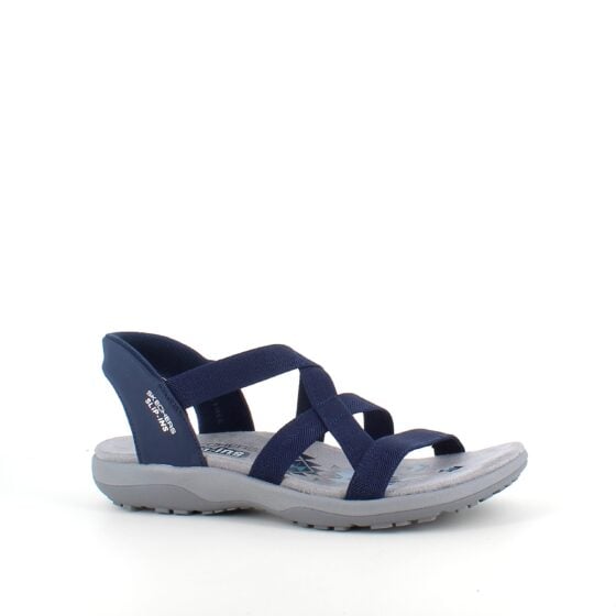 Marineblå Skechers Slip-Ins sandal med elastiske remmer