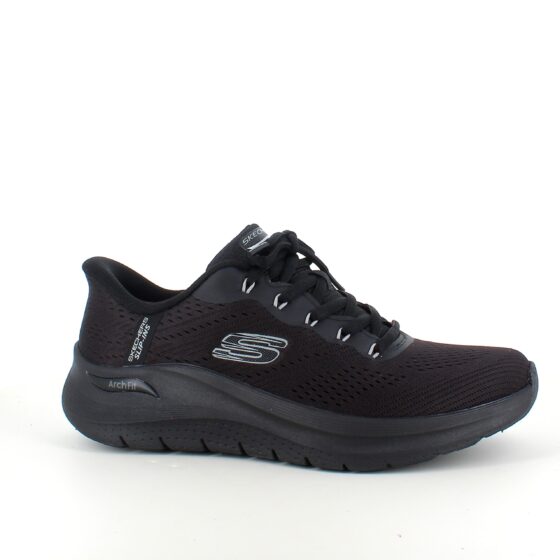 Skechers slip-ins til herre med fotbuestøtte